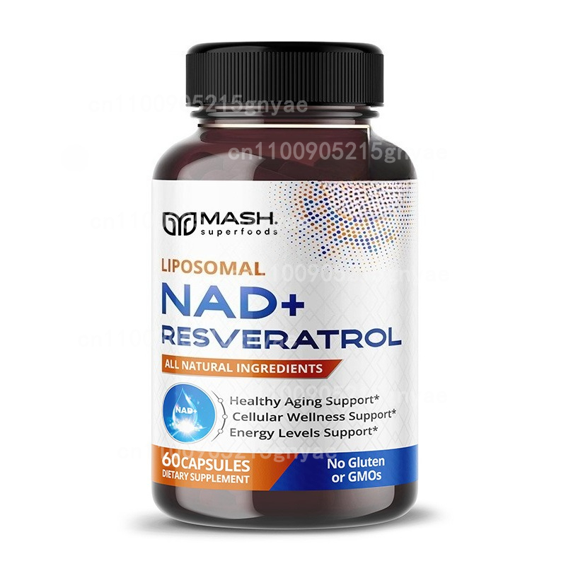 Resveratrol Capsule Anti Aging - 900 mg NAD+-supplement: Nicotinamide Riboside +