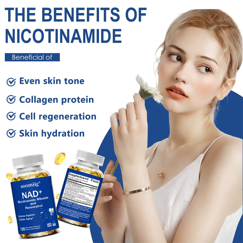 Resveratrol Capsule Anti Aging - NAD-supplement - met Nicotinamide Riboside &