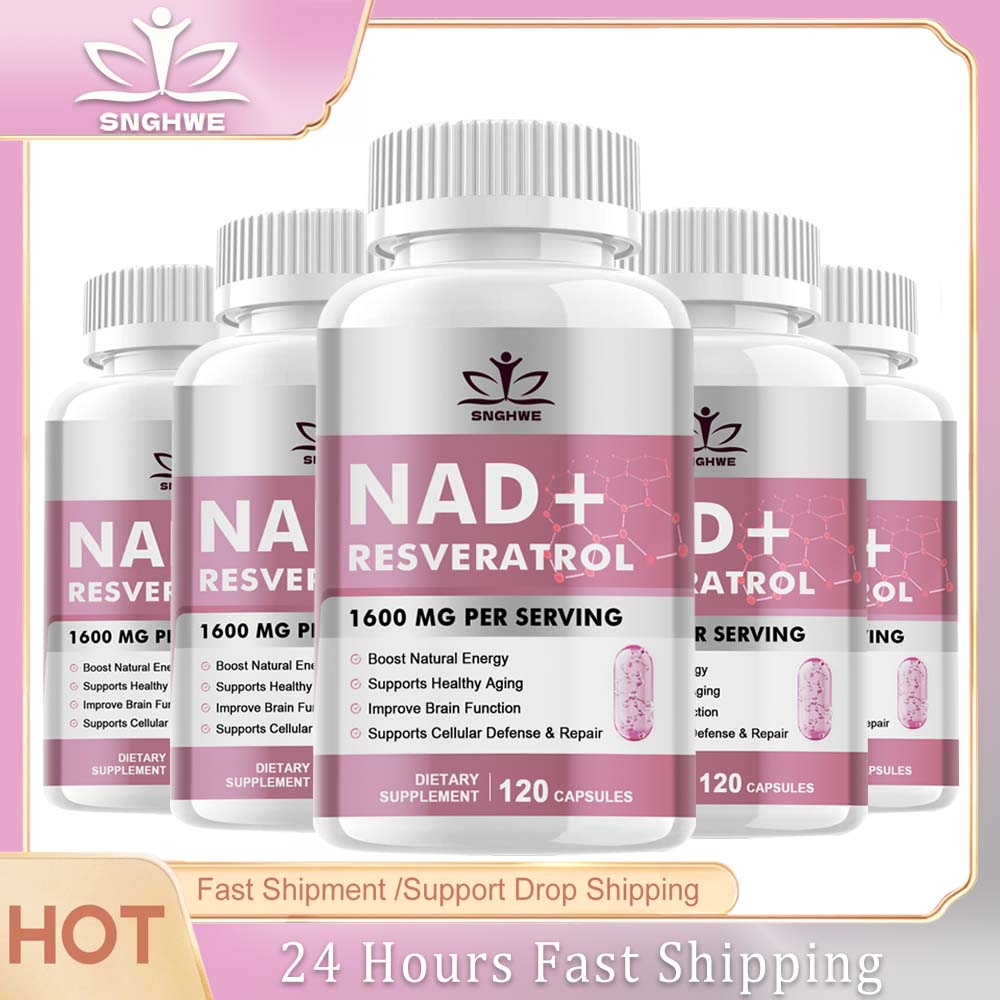 Resveratrol Capsule Anti Aging - NAD+Resveratrol bevat supplementen, bevorderende supplementen. Ondersteunt