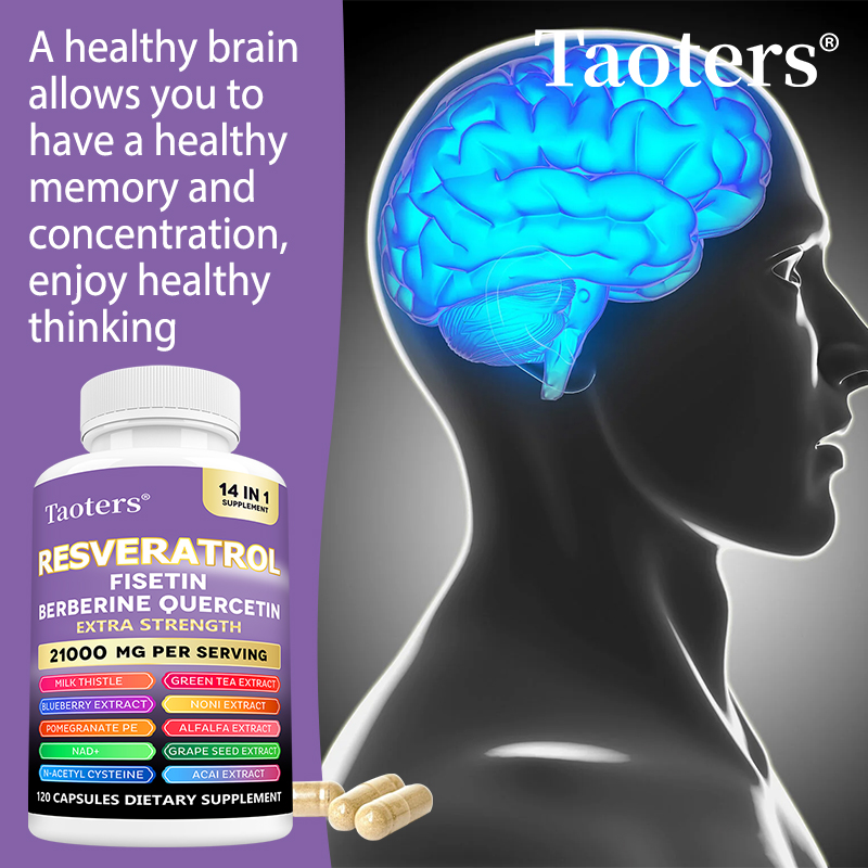 Resveratrol-supplement met Nad - Resveratrol Capsule Anti Aging recensie en prijs