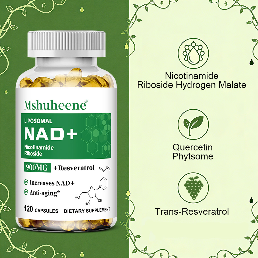 NAD+ Booster Capsules met Quer - Resveratrol Capsule Anti Aging recensie en prijs