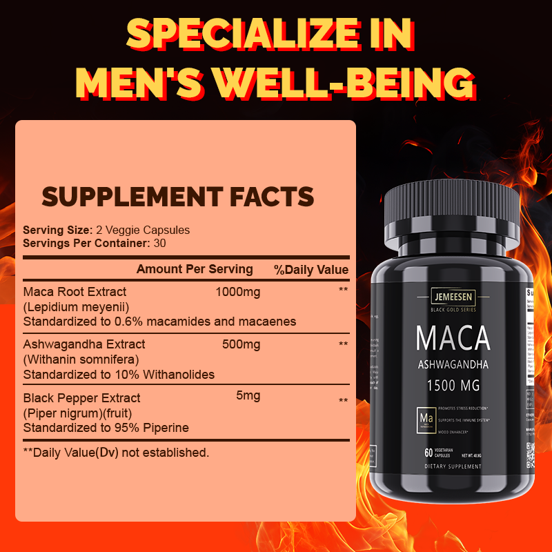 JEMEESEN - Ashwagandha Maca Wo - Ashwagandha Extract Root recensie en prijs