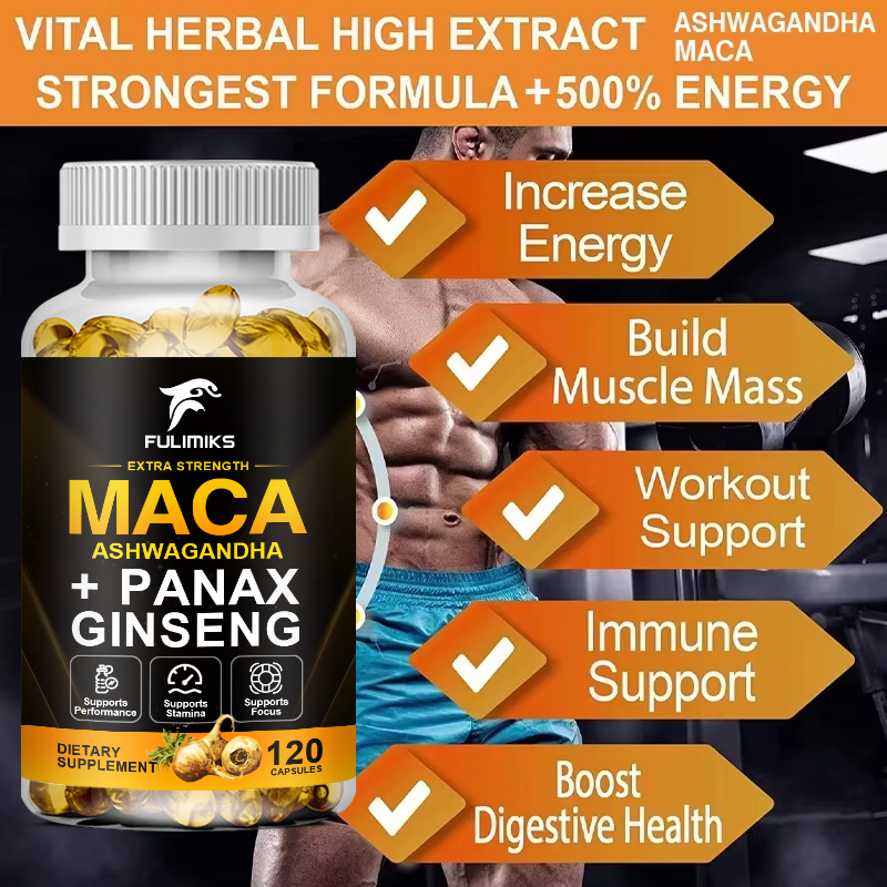 Triple Maca Blend met Ginseng  - Ashwagandha Extract Root recensie en prijs