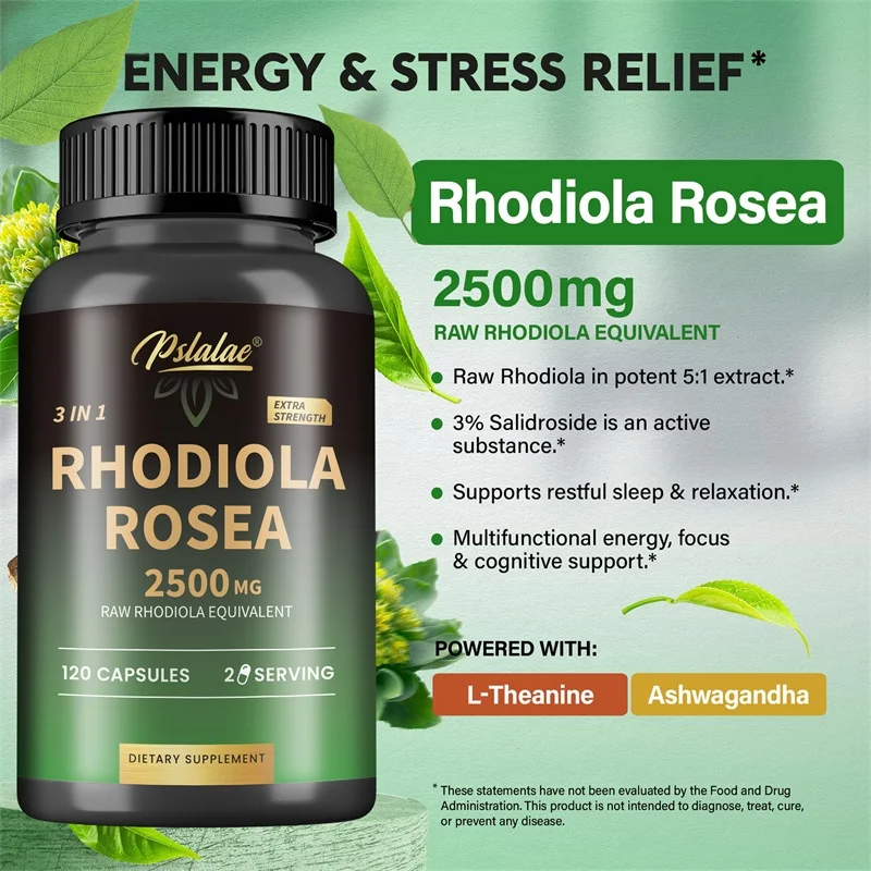 Rhodiola Rosea Max Supplement  - Ashwagandha Extract Root recensie en prijs