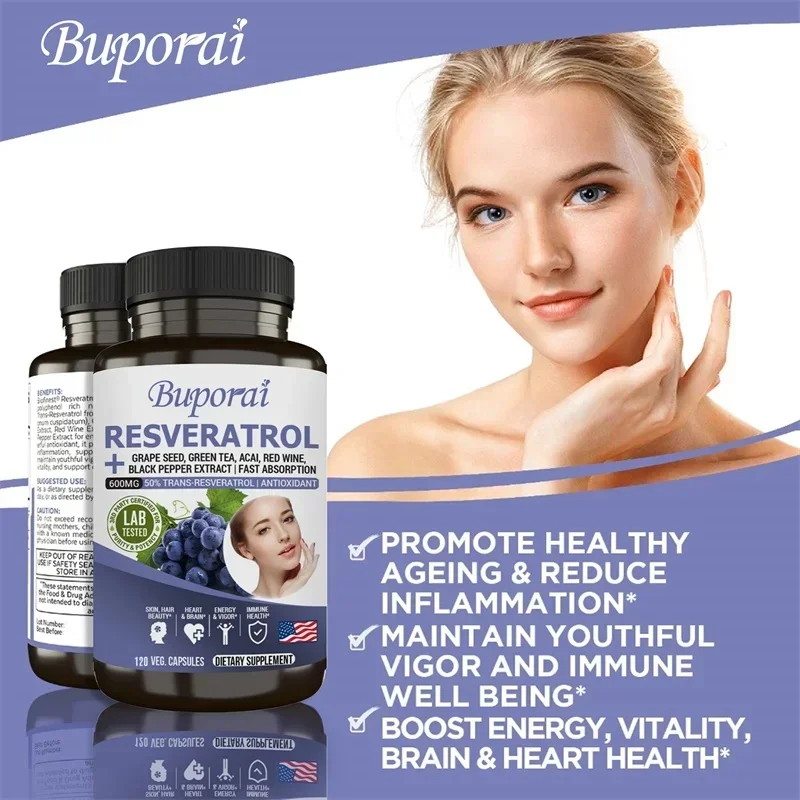 Resveratrolcapsules - Antioxid - Resveratrol Capsule Anti Aging recensie en prijs