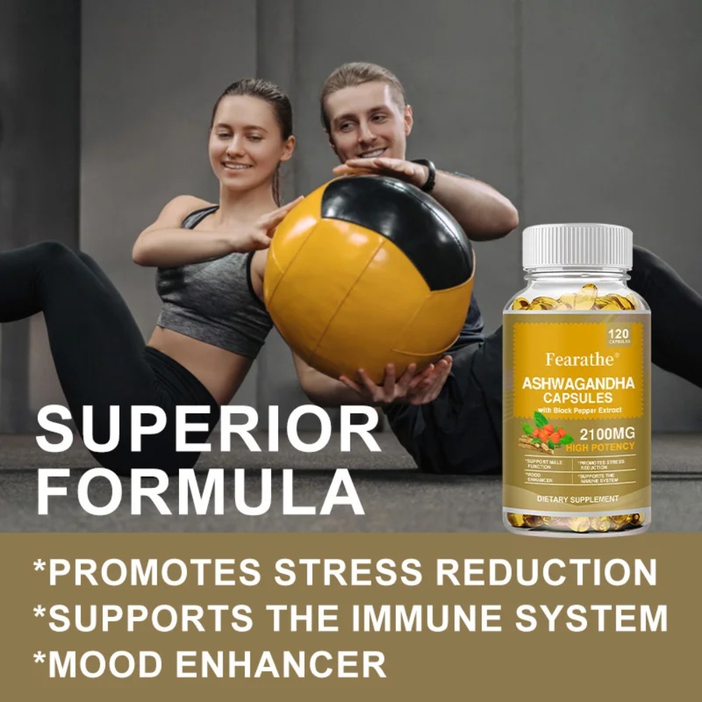 Ashwagandha 2100mg capsules, m - Ashwagandha Extract Root recensie en prijs