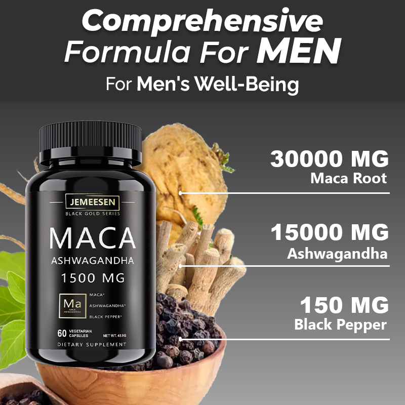 JEMEESEN - Maca Wortelcapsules - Ashwagandha Extract Root recensie en prijs