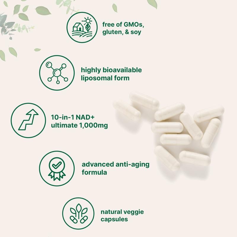 NAD-supplement met extra sterk - Resveratrol Capsule Anti Aging recensie en prijs