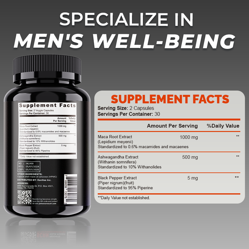 Biologische Maca-wortelpoederc - Ashwagandha Extract Root recensie en prijs