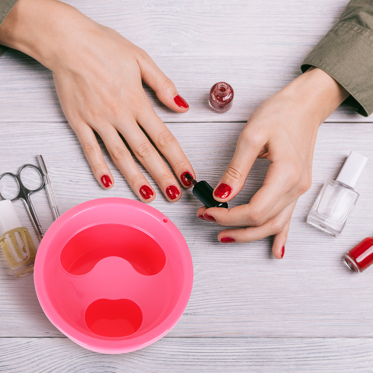 4-delige nagelbadjes, stevige  - Nutrition & Fitness Class recensie en prijs
