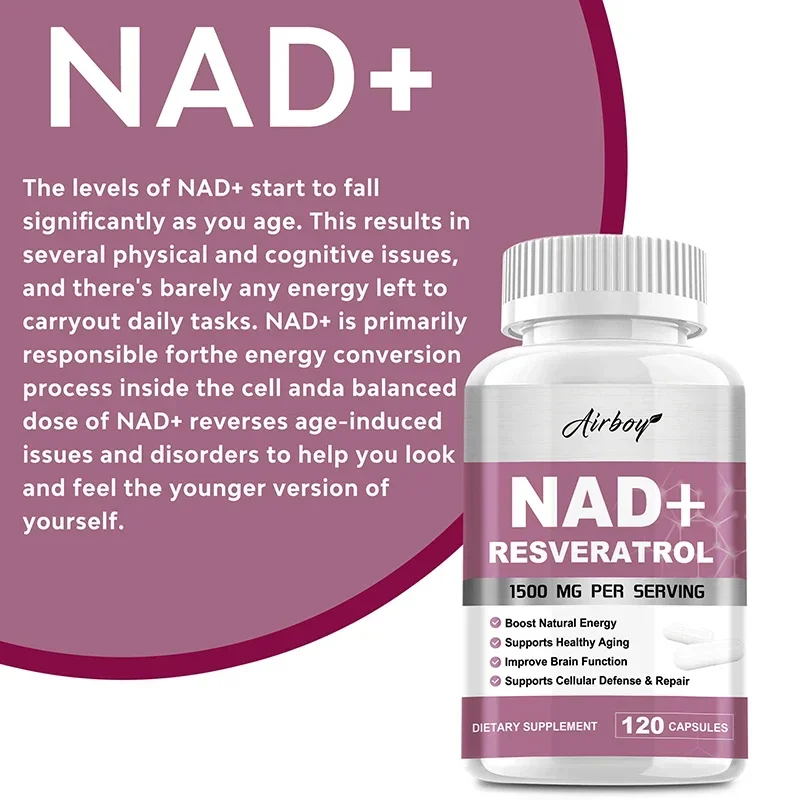 NAD+ Resveratrol-supplementen  - Resveratrol Capsule Anti Aging recensie en prijs